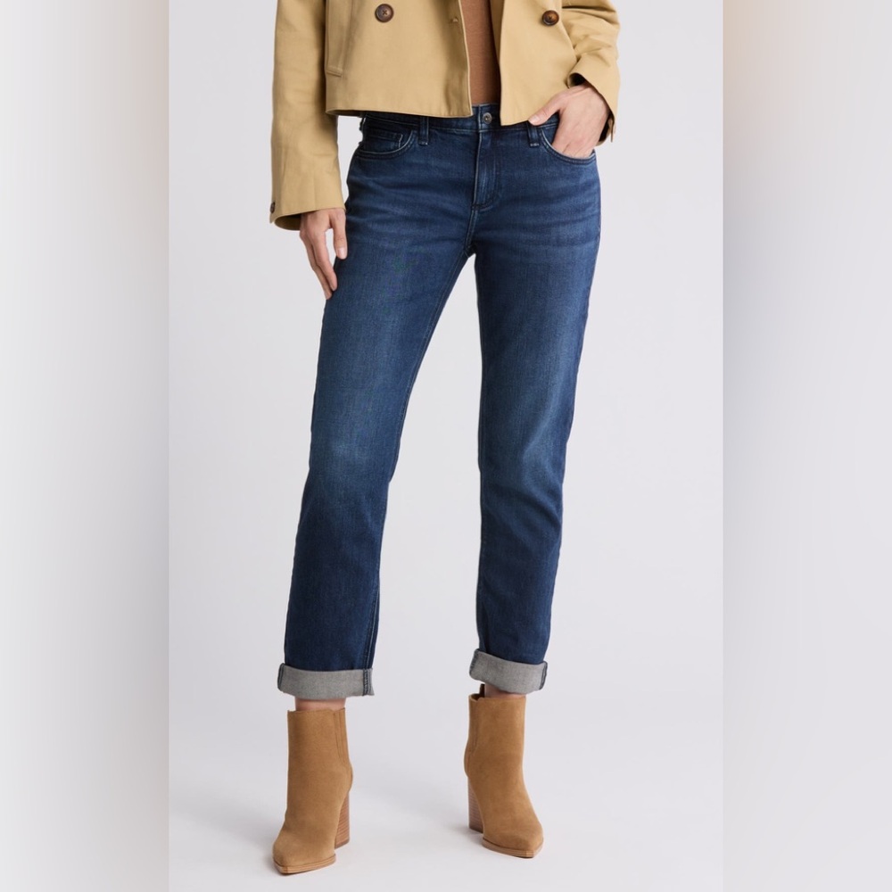Sonoma Women's Dark Blue boyfriend Jeans